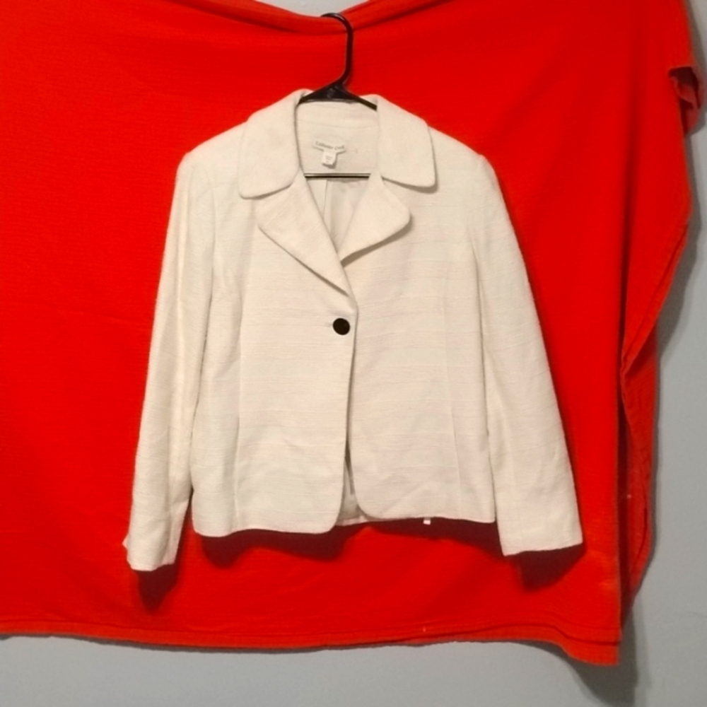 Cold water Creek White coat